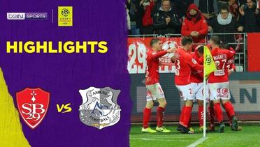 Match Highlight | Stade Brestois 2 vs 1 Amiens SC | France Ligue 1 2020