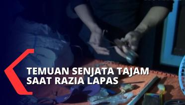 Penggeledahan Lapas Kelas IIA Gorontalo, Petugas Temukan Sejumlah Senjata Tajam!