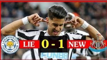 Leicester 0-1 Newcastle Match Highlights