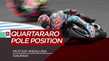 Fabio Quartararo Tercepat di Kualifikasi MotoGP Andalusia, Valentino Rossi Posisi 4