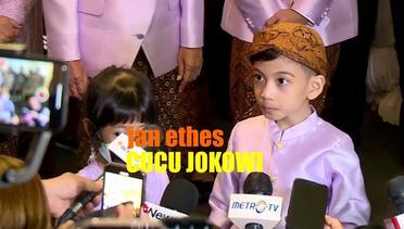 Busana Jan Ethes Cucu Jokowi Jelang Pernikahan Kaesang-Erina