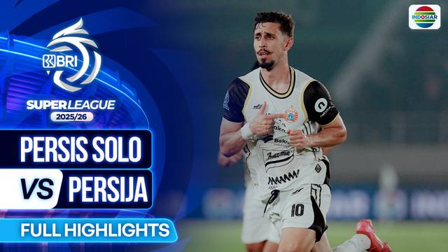 Persis Solo VS Persija - Full Highlights | BRI Super League 2025/26