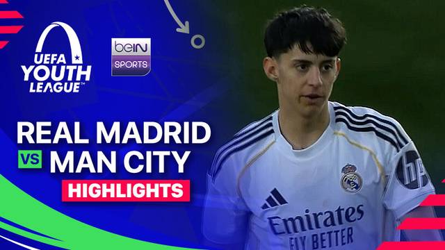 Real Madrid vs Man City - Highlight | UEFA Youth League 2025/26