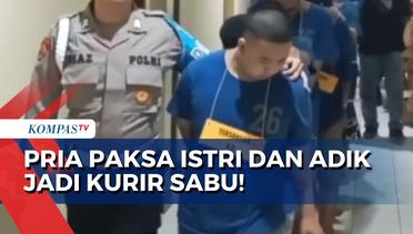 Tega, Pria di Bandung Paksa Istri dan Adik Kandung Jadi Kurir Sabu!