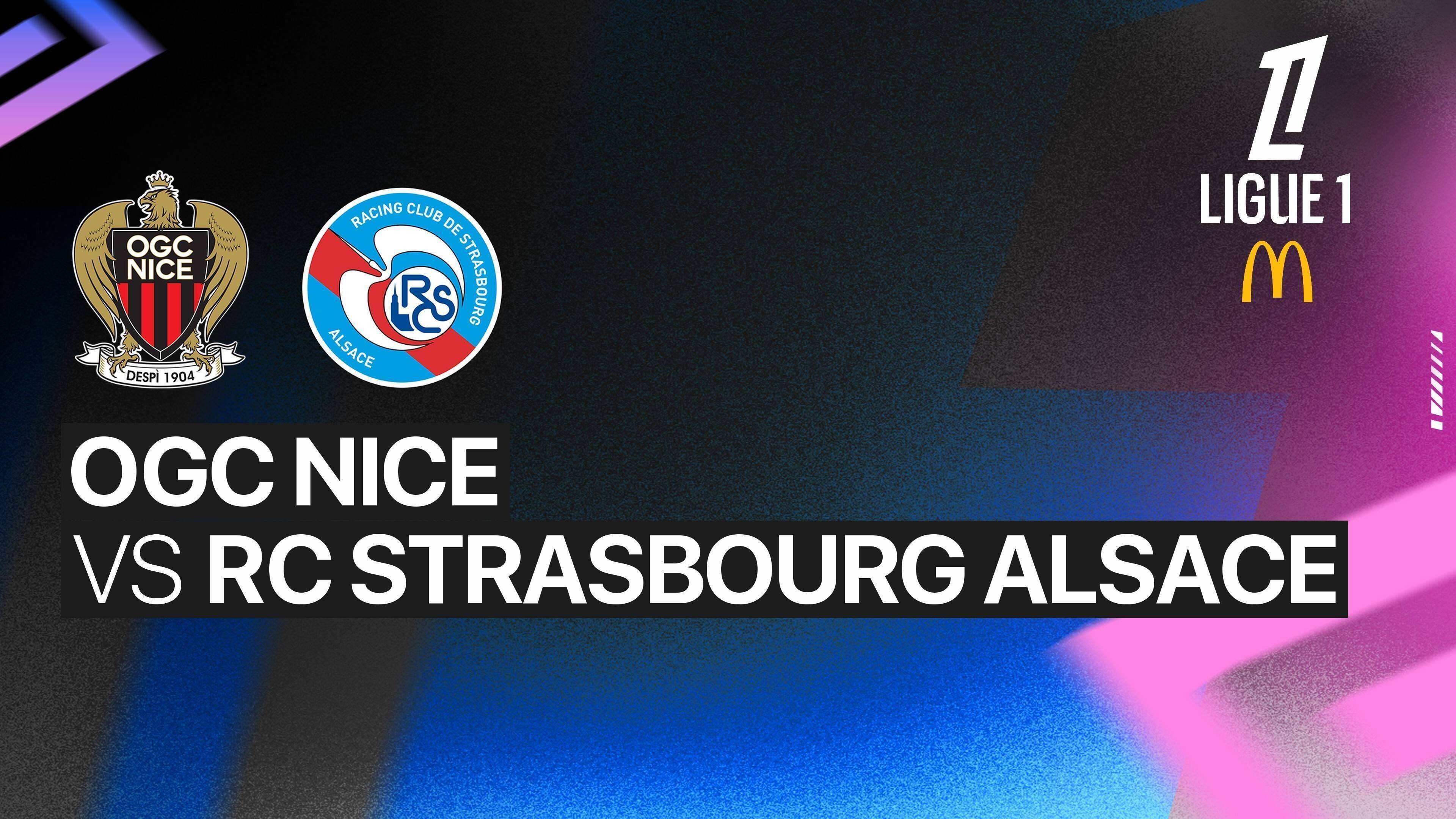 OGC Nice Cote dAzur vs RC Strasbourg Alsace