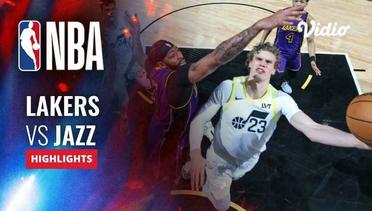 Los Angeles Lakers vs Utah Jazz - Highlights | NBA Regular Season 2023/24