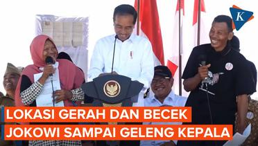 Jokowi Geleng-Geleng Kepala, Tempat Penyerahan Panas