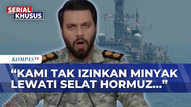 Iran Ultimatum Dunia: Tak Ada Minyak Seliterpun Lewat Selat Hormuz untuk Sekutu AS Israel!