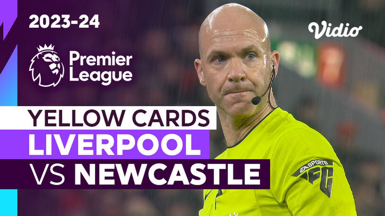 Kartu Kuning | Liverpool vs Newcastle | Premier League 2023/24