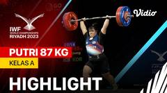 Highlights | Putri +87 kg - Kelas A | IWF World Championships 2023