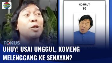 Uhuy! Raup Suara Terbanyak, Komeng Bakal Melenggang ke Senayan? | Fokus