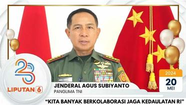 Panglima TNI: Kita Sudah Banyak Berkolaborasi Jaga Kedaulatan RI | HUT LIPUTAN 6 SCTV