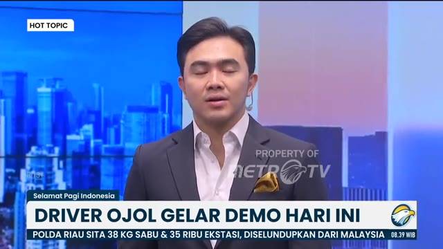Driver Ojol Matikan Aplikasi dan Demo di 5 Lokasi [Selamat Pagi Indonesia]