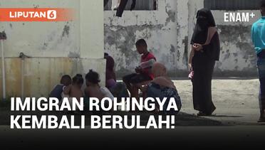 3 Imigran Rohingya Kabur dari Tempat Penampungan Aceh