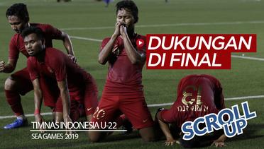Dukungan  untuk Timnas Indonesia U-22 di Final SEA Games 2019