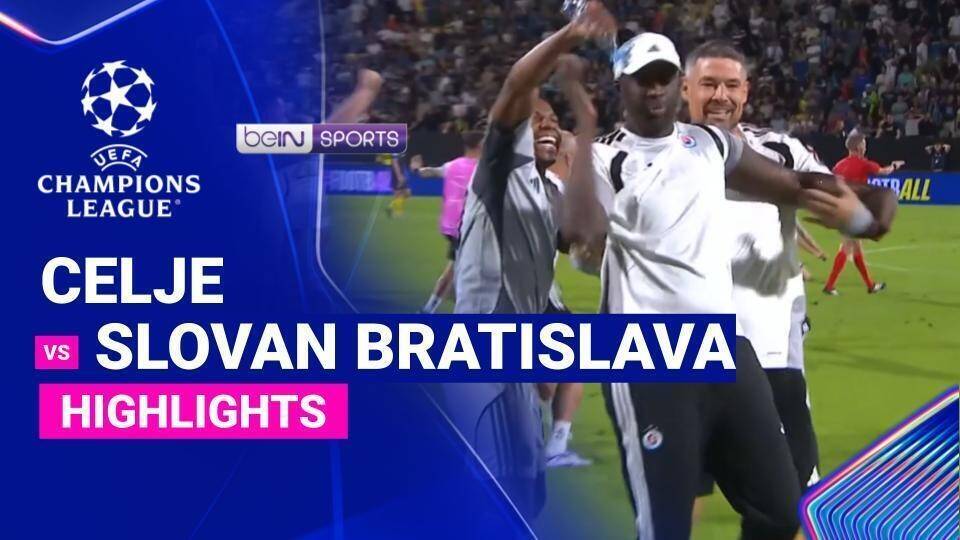 NK Celje vs SK Slovan Bratislava