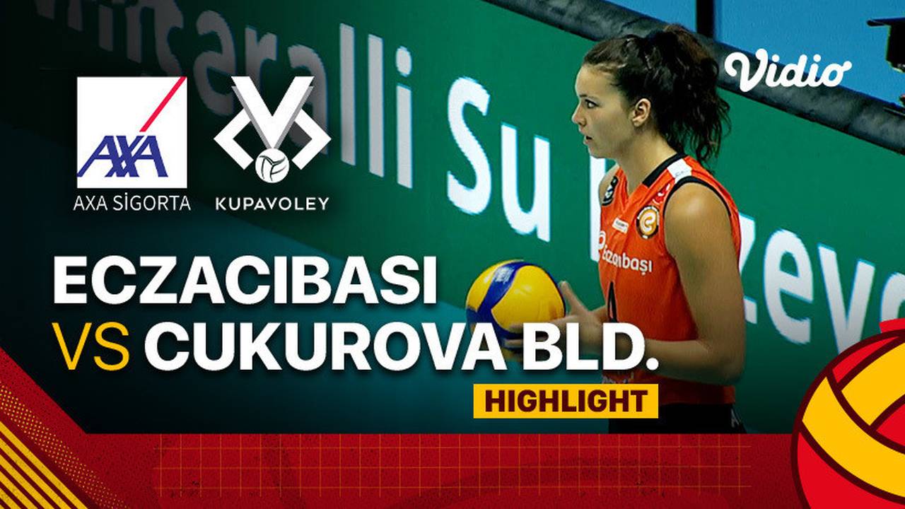 Highlights Eczacibasi vs Cukurova BLD. Adana Demirspor Women's