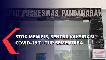 Stok Menipis, Sentra Vaksinasi Covid 19 di Kota Semarang Tutup Sementara