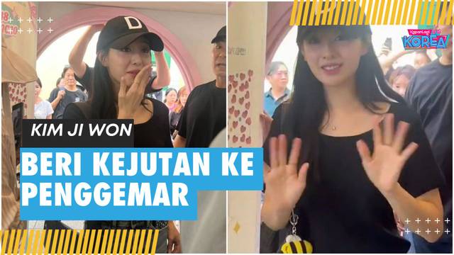 Fan Service Jempolan, Kim Ji Won Beri Kejutan Kunjungan ke Fan Cafe