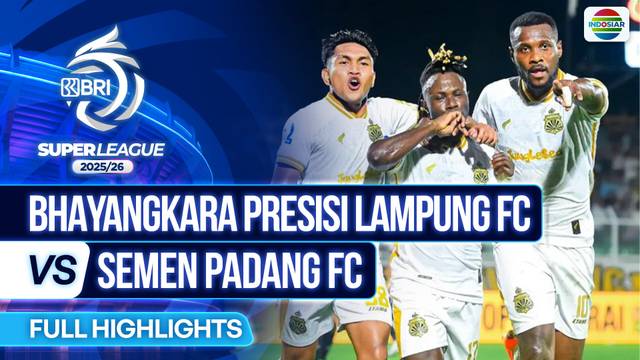 Bhayangkara Presisi Lampung FC VS Semen Padang FC - Full Highlights | BRI Super League 2025/26