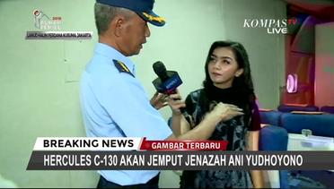 [EKSKLUSIF] Ini Pesawat yang Membawa Jenazah Ani Yudhoyono dan Keluarga
