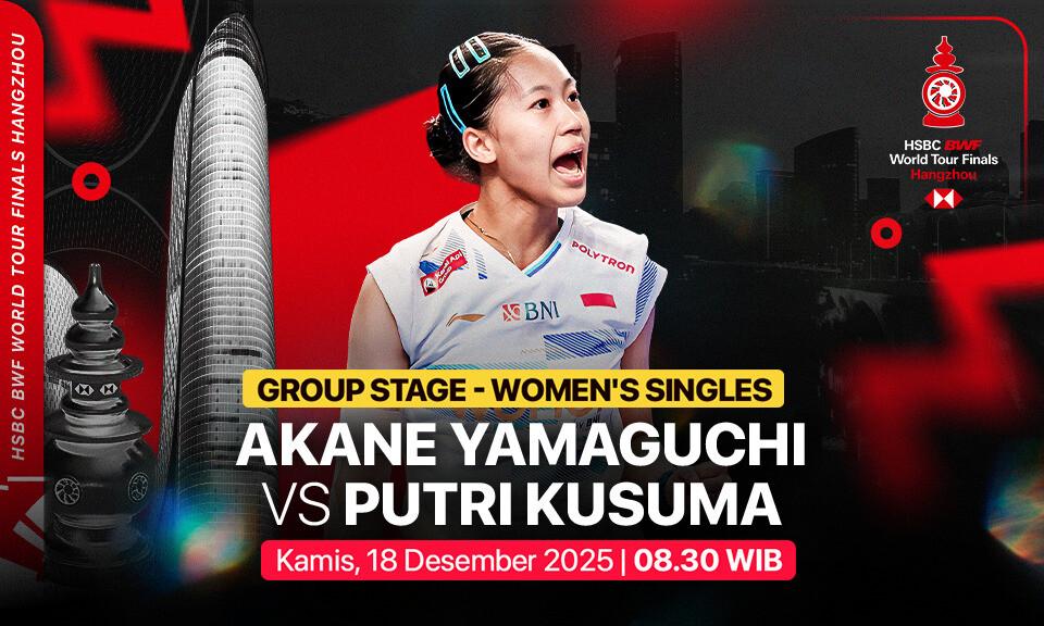 Akane Yamaguchi vs Putri Kusuma 
