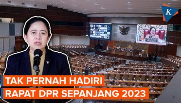 Absen Rapat di DPR Sepanjang 2023, Ke Mana Puan Maharani?