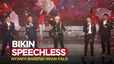 Legenda Timnas Indonesia Speechless Bisa Nyanyi Bareng Iwan Fals di Konser HUT Indosiar ke-28