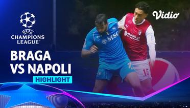Braga vs Napoli - Highlights | UEFA Champions League 2023/24