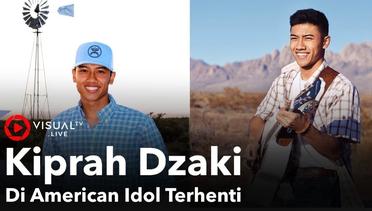 Kiprah Dzaki Sukano Di American Idol Terhenti