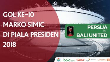 Gol Ke-10 Marko Simic di Piala Presiden 2018