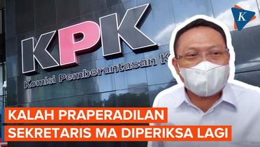 Praperadilan Sekretaris MA Hasbi Hasan Ditolak, Segera Dipanggil KPK Pekan Ini