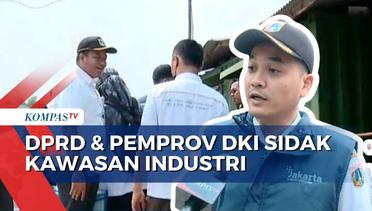 Upaya Atasi Polusi Jakarta, DPRD dan Pemprov DKI Sidak Kawasan Industri di Cengkareng