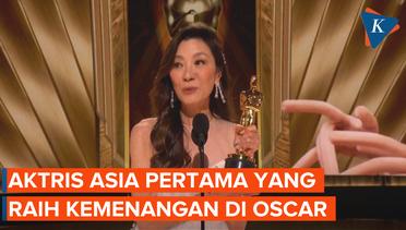 Michelle Yeoh Jadi Orang Asia Pertama yang Menang Aktris Terbaik Oscar