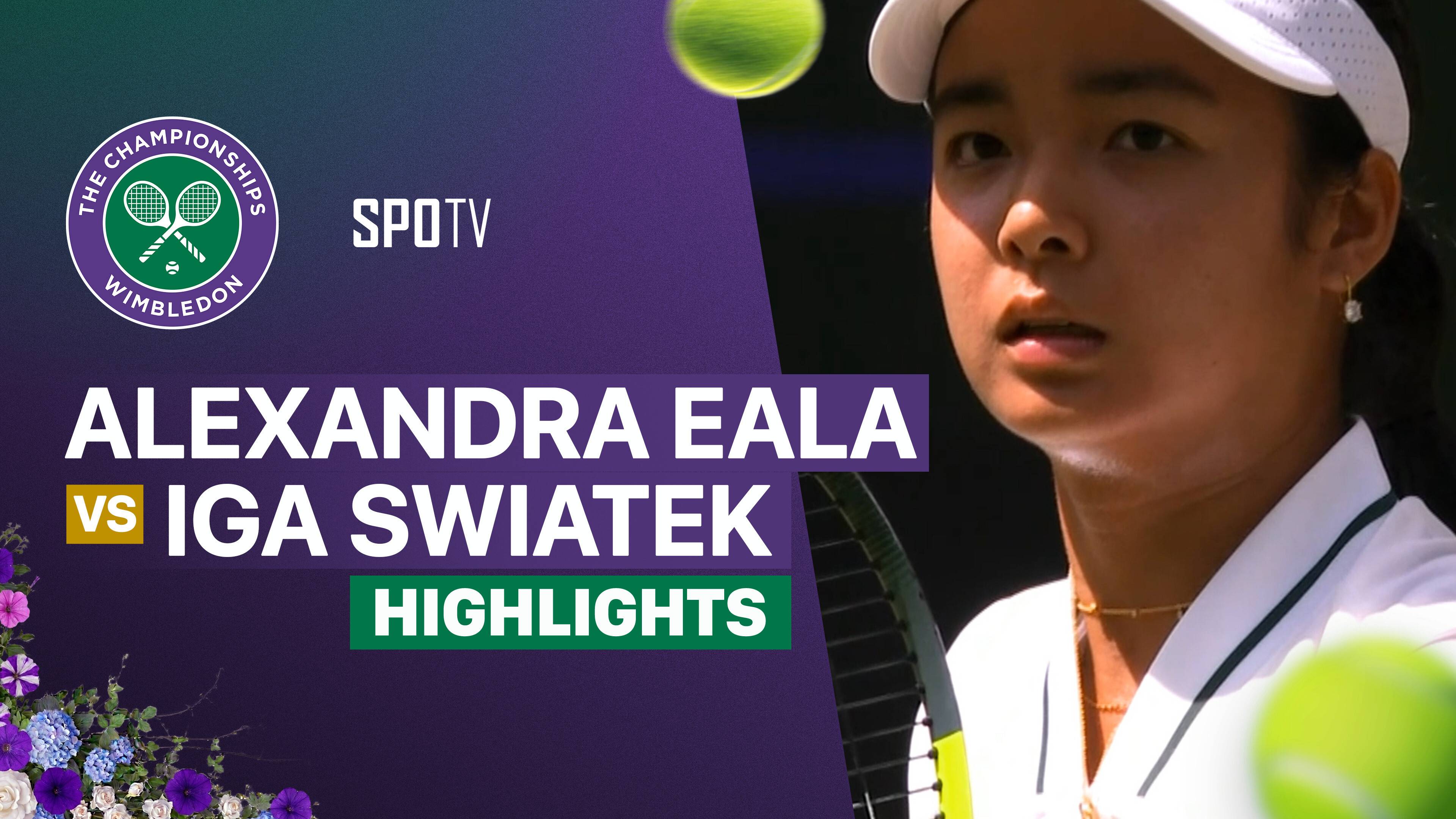 Alexandra Eala vs Iga Swiatek - Ladies' Singles Third Round | Wimbledon 2026