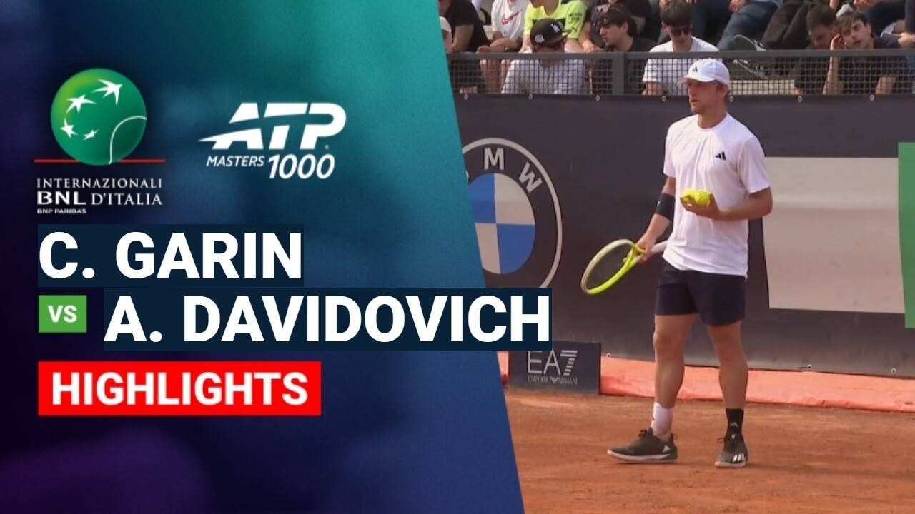 Cristian Garin vs Alejandro Davidovich Fokina - Round 2 (Court 1) | ATP 1000: Internazionali BNL d'Italia 2026