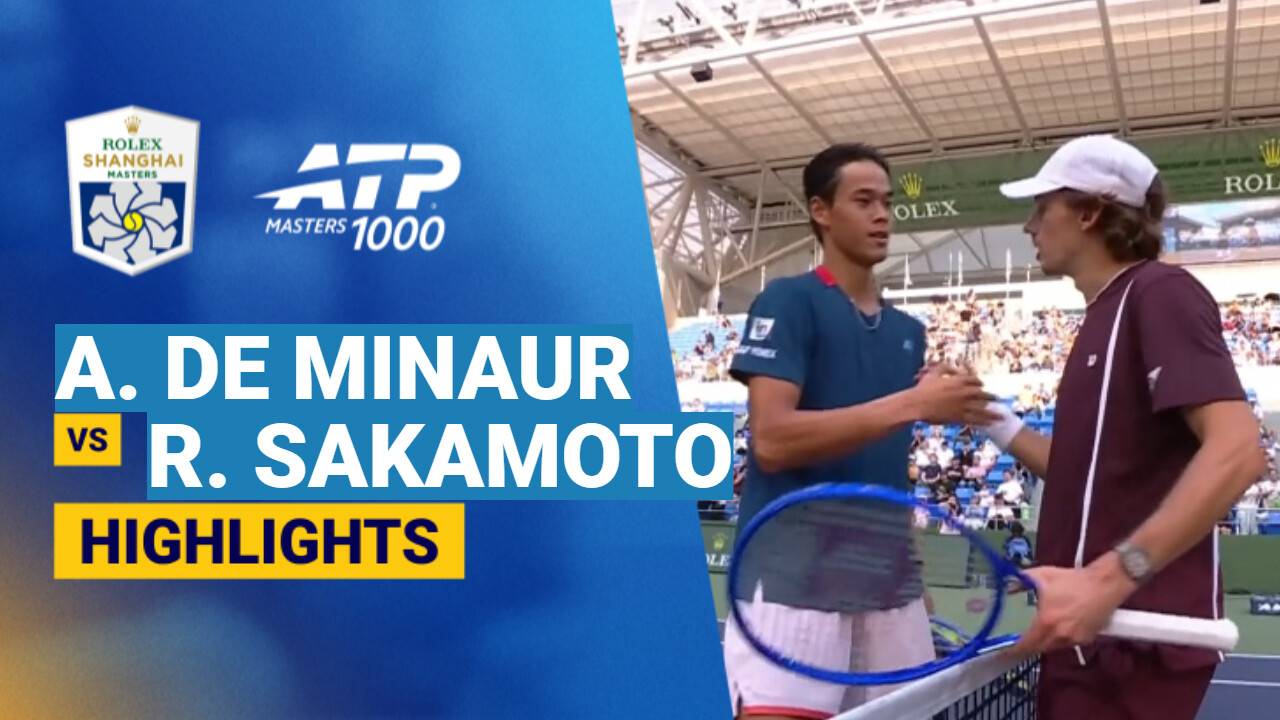 Alex de Minaur vs Rei Sakamoto - Round 3 (Grandstand 2) | ATP 1000: Rolex Shanghai Masters 2026