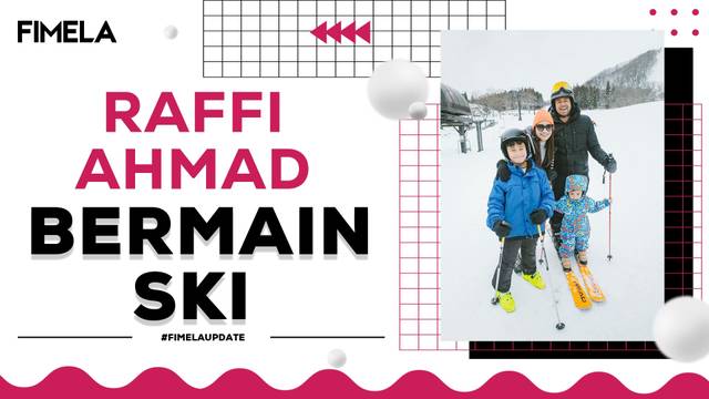Raffi Ahmad : Bermain Ski di Hakuba, Jepang