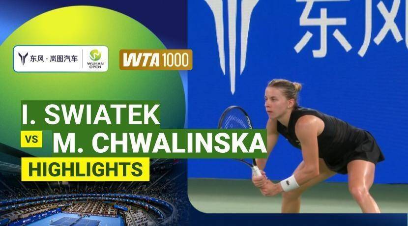 Iga Swiatek vs Maja Chwalinska - Semifinals | WTA 1000: Dongfeng Voyah Wuhan Open 2026