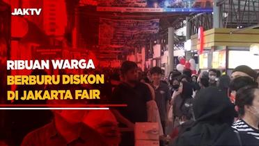 Ribuan Warga Berburu Diskon Di Jakarta Fair