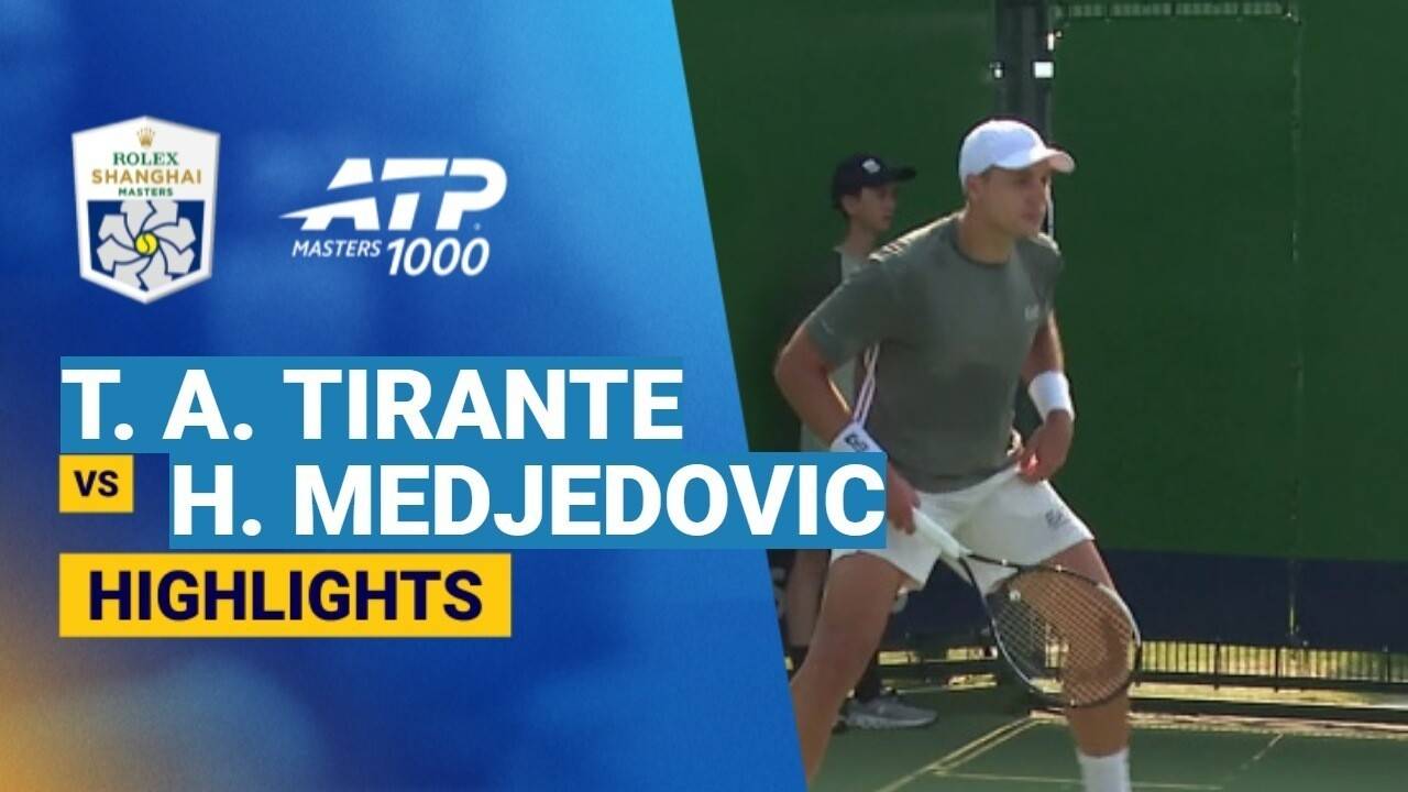 Thiago Agustin Tirante vs Hamad Medjedovic - Round 1 (Court 4) | ATP Masters 1000: Shanghai Masters 2026