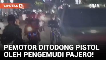 Heboh! Pemotor di Semarang Disebut Ditodong Pistol oleh Pengemudi Pajero