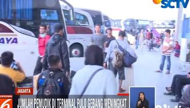Ribuan Penumpang dari Terminal Pulogebang Sudah Diberangkatkan Menuju Berbagai Jurusan - Liputan 6 Siang