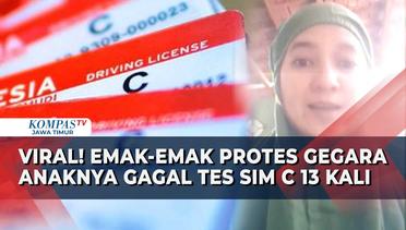 Polda Jatim Soal Emak-Emak Viral Gegara Protes Keras Anaknya Tak Lulus Tes SIM C Hingga 13 Kali!
