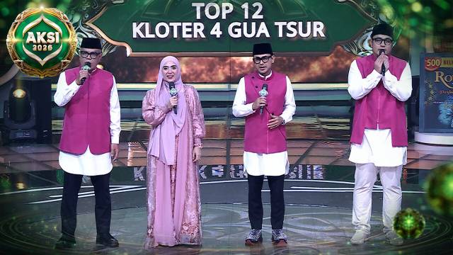 Aksi 2026 - Top 12 Kloter Gua Tsur