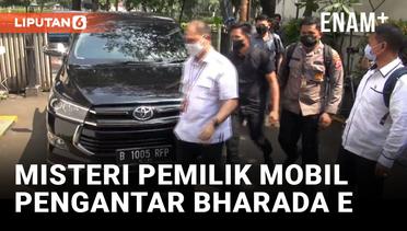Bukan Pelat Sembarangan, Siapa Pemilik Mobil Pengantar Bharada E?