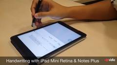 Menulis dengan iPad Mini