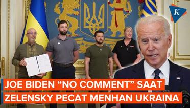 Zelensky Ganti Menteri Pertahanan Ukraina, Biden "No Comment"