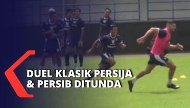 Duel Klasik Persija Jakarta VS Persib Bandung Ditunda! Kedua Tim Siapkan Fisik & Teknik Permainan