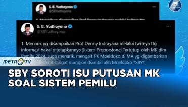 Bicara Politik - SBY Soroti Isu Putusan MK Soal Sistem Pemilu